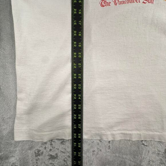 Vintage 1996 Canada Sun Run The Vancouver Sun T-shirt Brightline Sportswear XL - Picture 6 of 8
